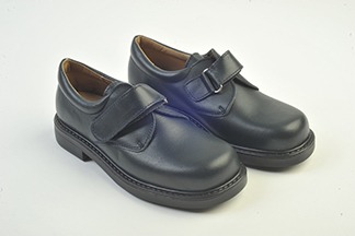 Zapatos Escolares Modelo Blucher Velcro - Theresia